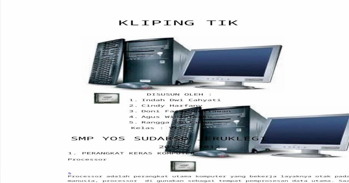 Detail Kliping Tentang Komputer Nomer 12