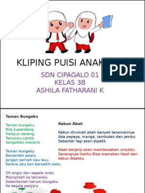 Detail Kliping Tentang Puisi Nomer 8