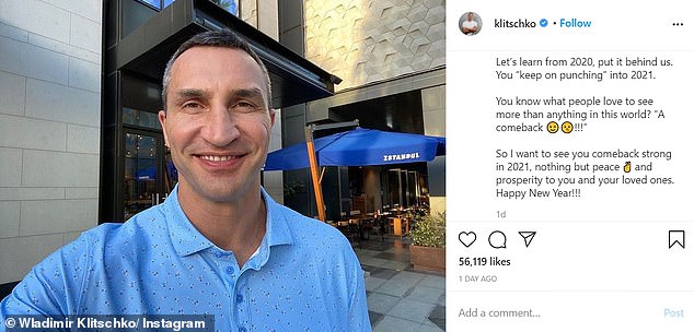 Detail Klitschko Instagram Nomer 35