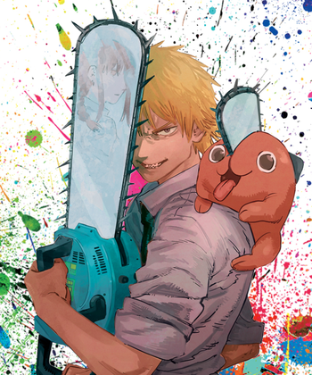 Detail Knife Devil Chainsaw Man Nomer 45