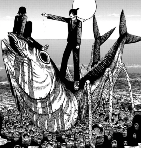 Detail Knife Devil Chainsaw Man Nomer 8