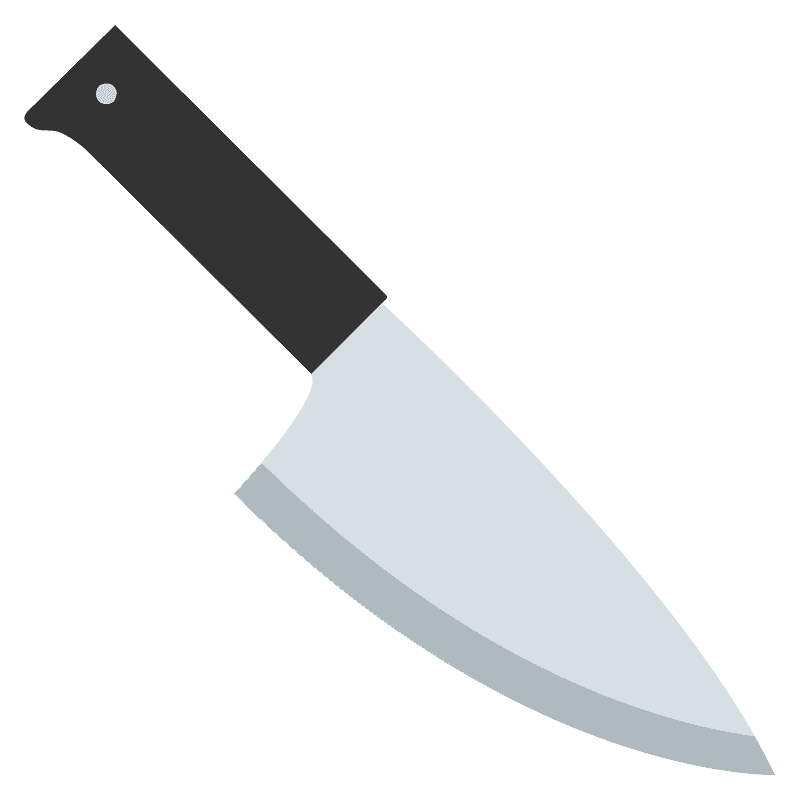 Detail Knife Transparent Nomer 28