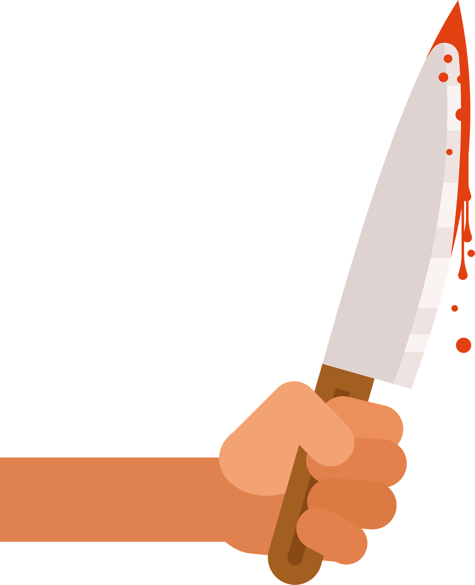 Detail Knife With Blood Clipart Nomer 23