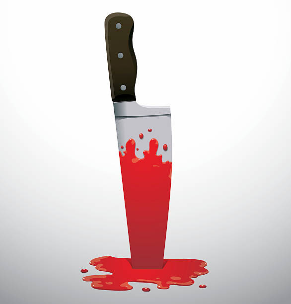 Detail Knife With Blood Clipart Nomer 3