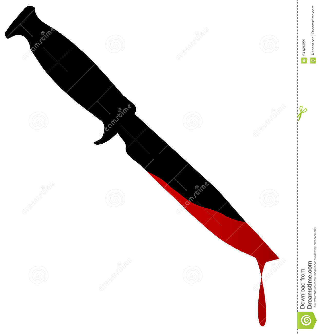 Detail Knife With Blood Clipart Nomer 35