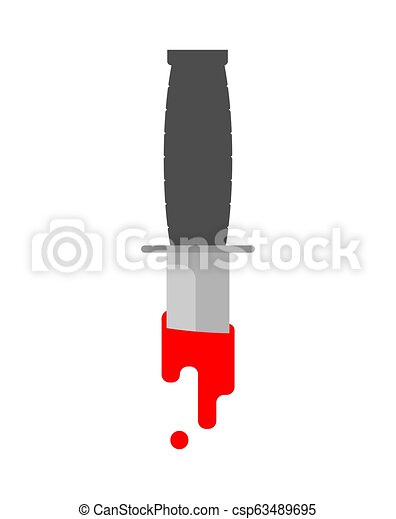 Detail Knife With Blood Clipart Nomer 42