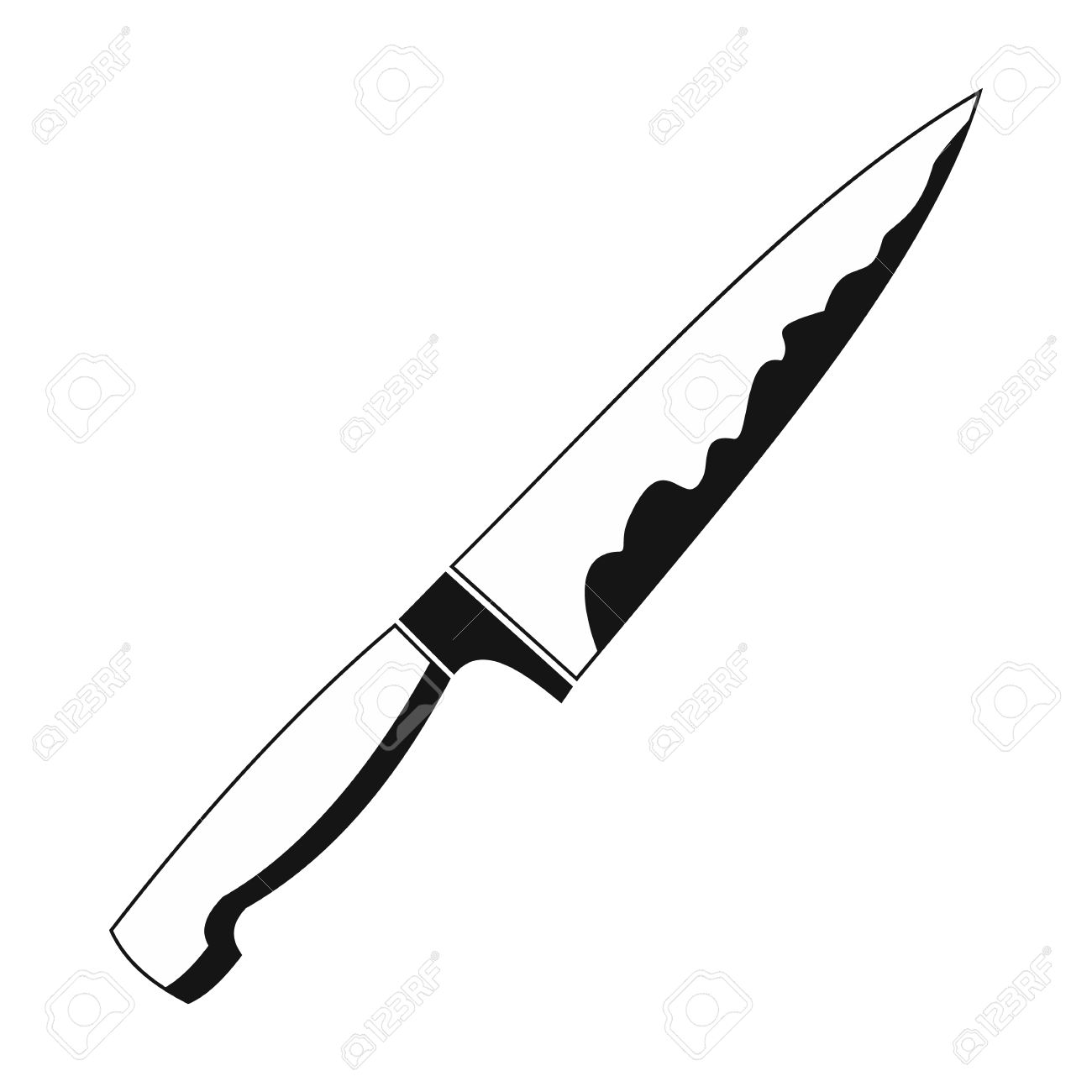 Detail Knife With Blood Clipart Nomer 51