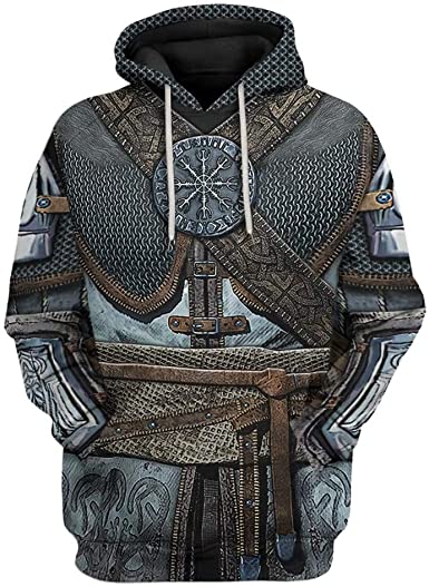 Detail Knight Armor Hoodie Amazon Nomer 27