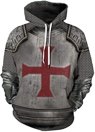 Detail Knight Armor Hoodie Amazon Nomer 10