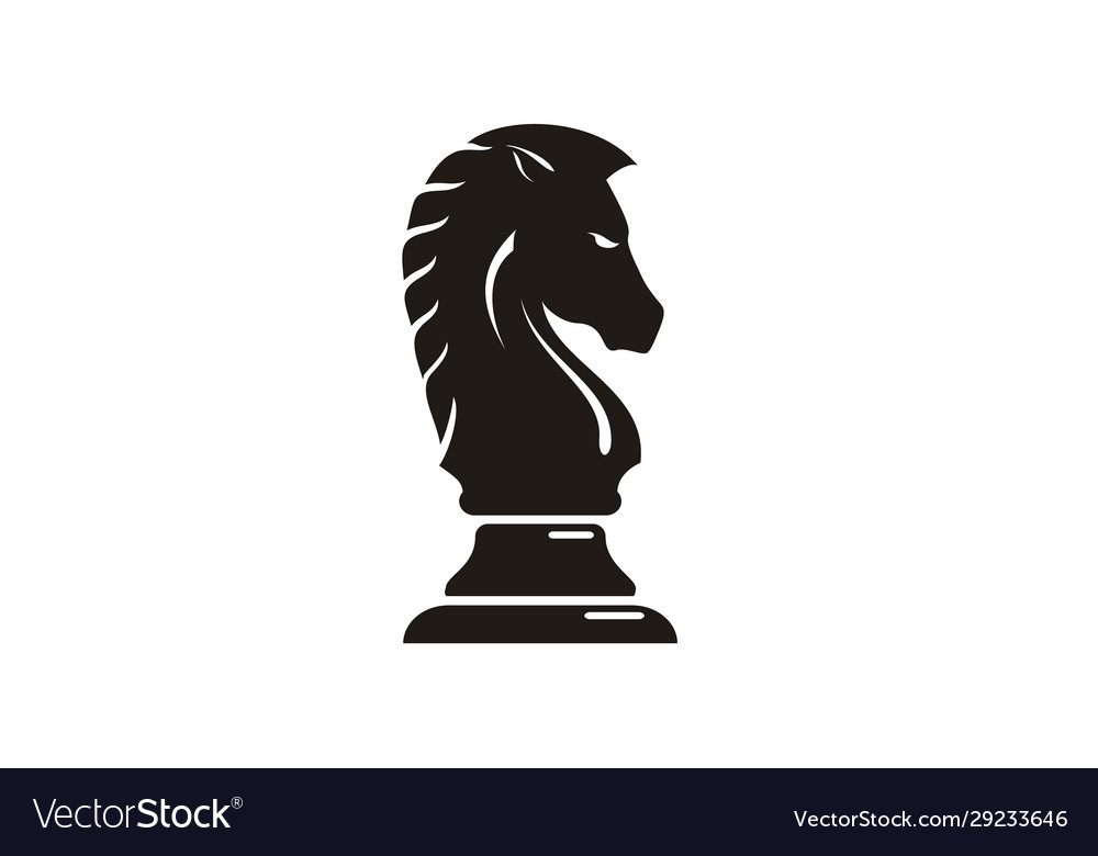 Detail Knight Chess Piece Silhouette Nomer 8