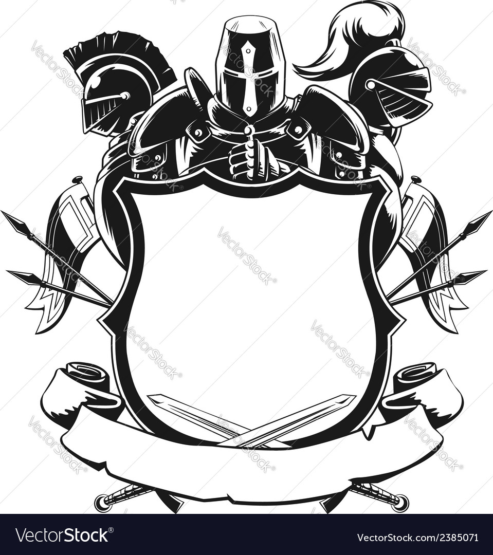 Detail Knight Silhouette Clip Art Nomer 36