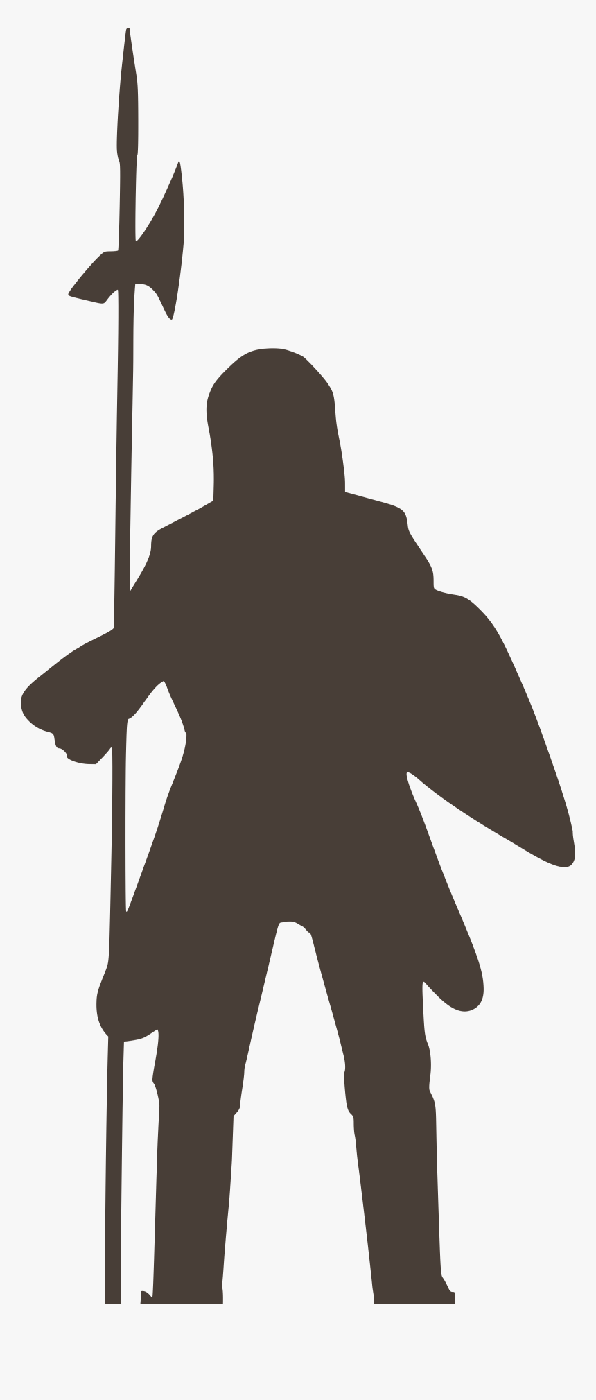 Detail Knight Silhouette Clip Art Nomer 6