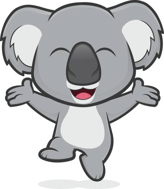 Detail Koala Bear Clipart Black And White Nomer 42