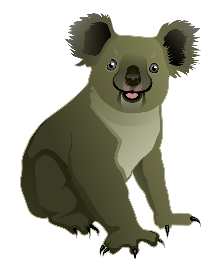 Detail Koala Clip Art Free Nomer 29