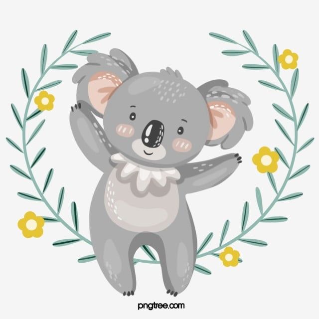 Detail Koala Clip Art Free Nomer 43