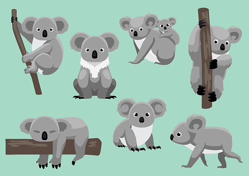 Detail Koala Clip Art Free Nomer 51