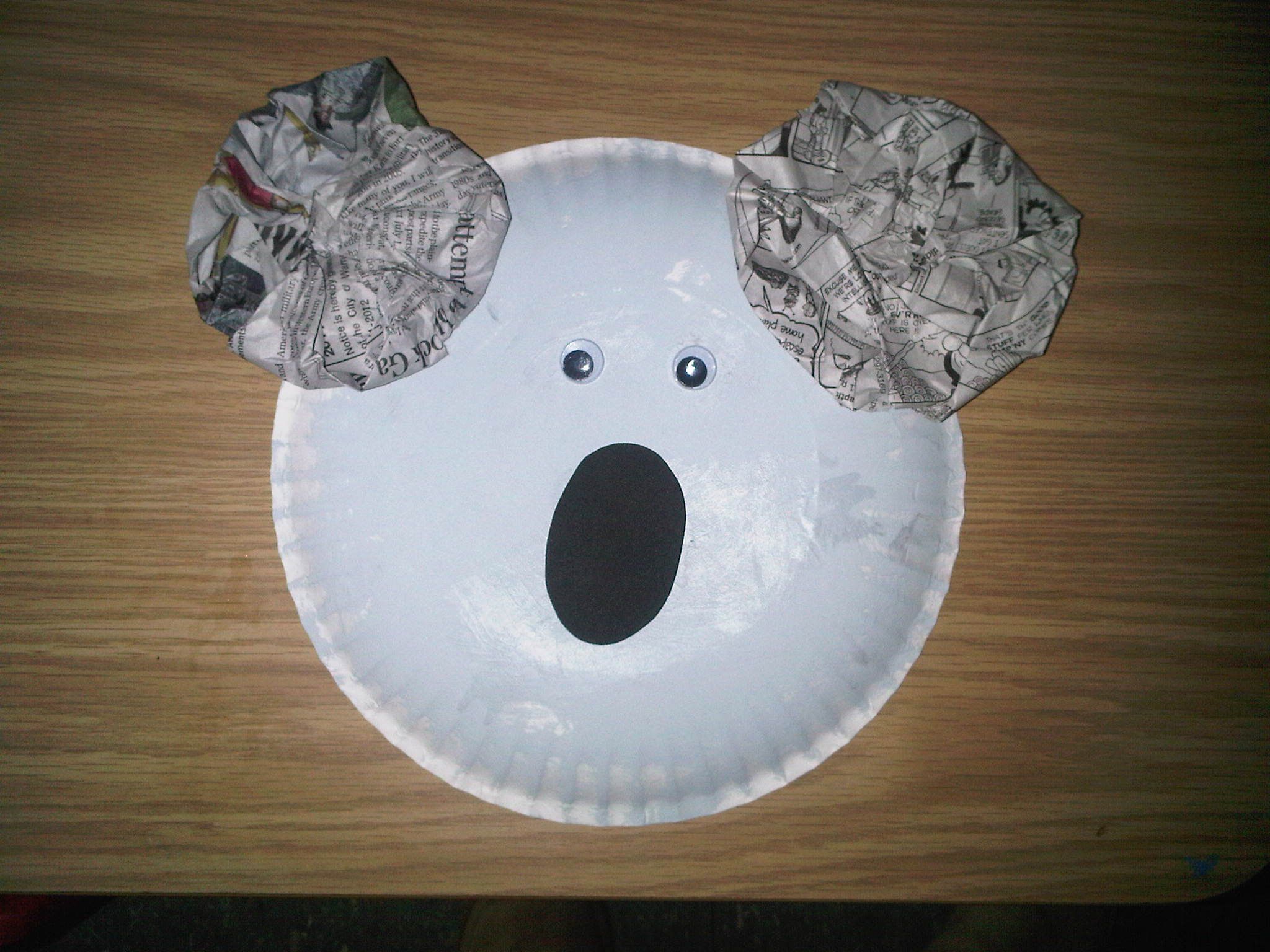 Detail Koala Paper Plates Nomer 29