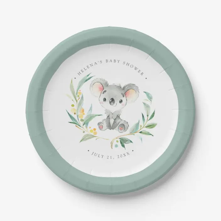 Detail Koala Paper Plates Nomer 52