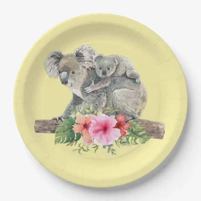 Detail Koala Paper Plates Nomer 53