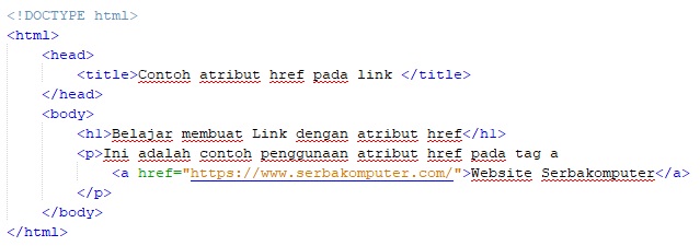 Detail Kode Html Link Gambar Nomer 56