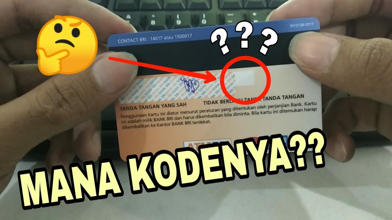 Detail Kode Keamanan Kartu Debit Mastercard Nomer 18