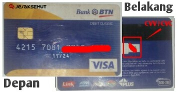 Detail Kode Keamanan Kartu Debit Mastercard Nomer 51