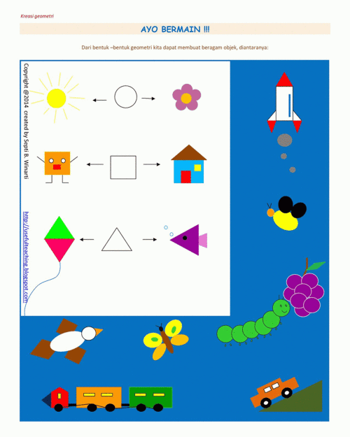 Menggambar Dari Bentuk Geometri - KibrisPDR