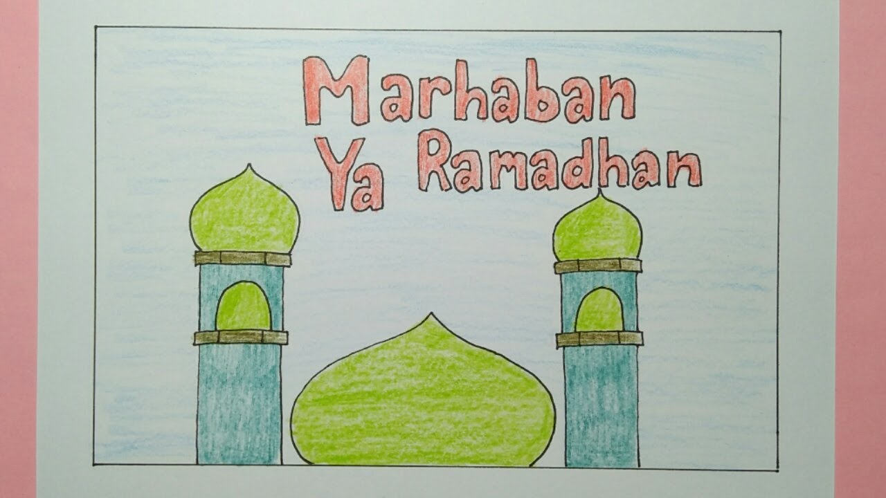 Detail Menggambar Dengan Tema Ramadhan Nomer 6