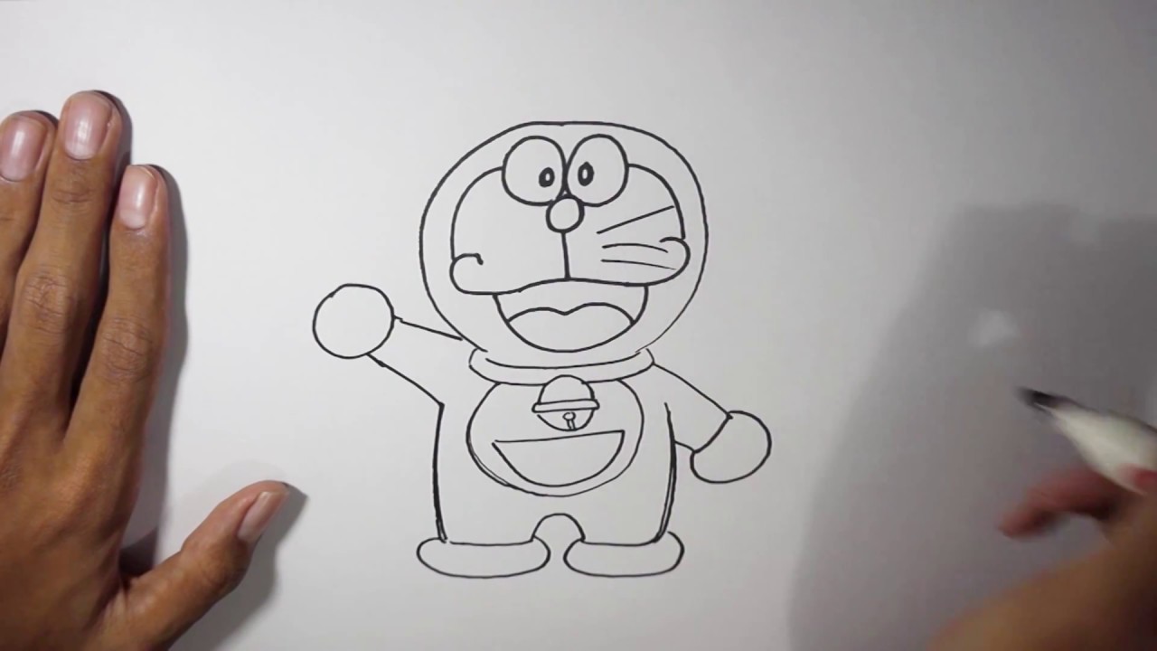 Menggambar Doraemon Dengan Pensil - KibrisPDR