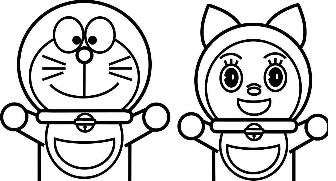 Detail Menggambar Doraemon Dengan Pensil Nomer 31