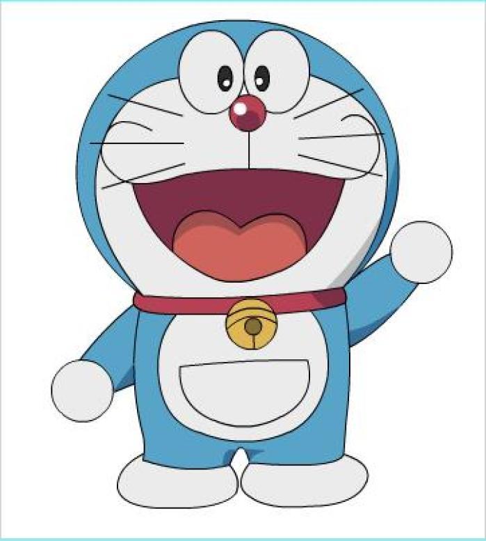 Detail Menggambar Doraemon Dengan Pensil Nomer 39