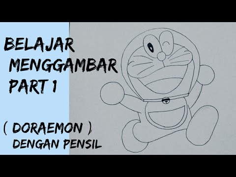 Detail Menggambar Doraemon Dengan Pensil Nomer 40