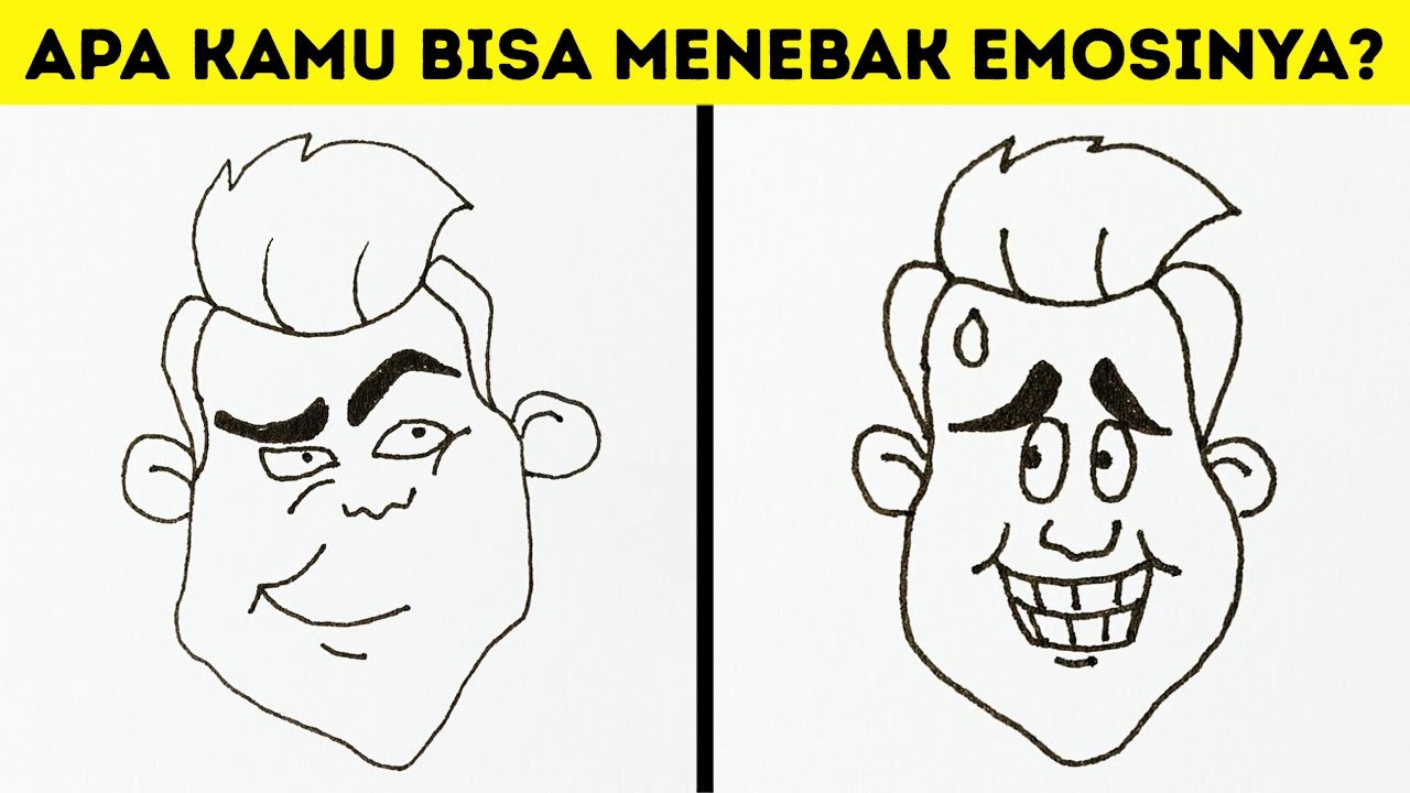 Detail Menggambar Ekspresi Wajah Nomer 58