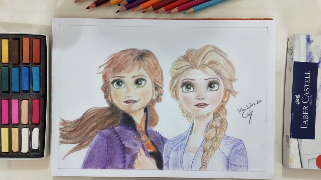 Detail Menggambar Frozen 2 Nomer 13