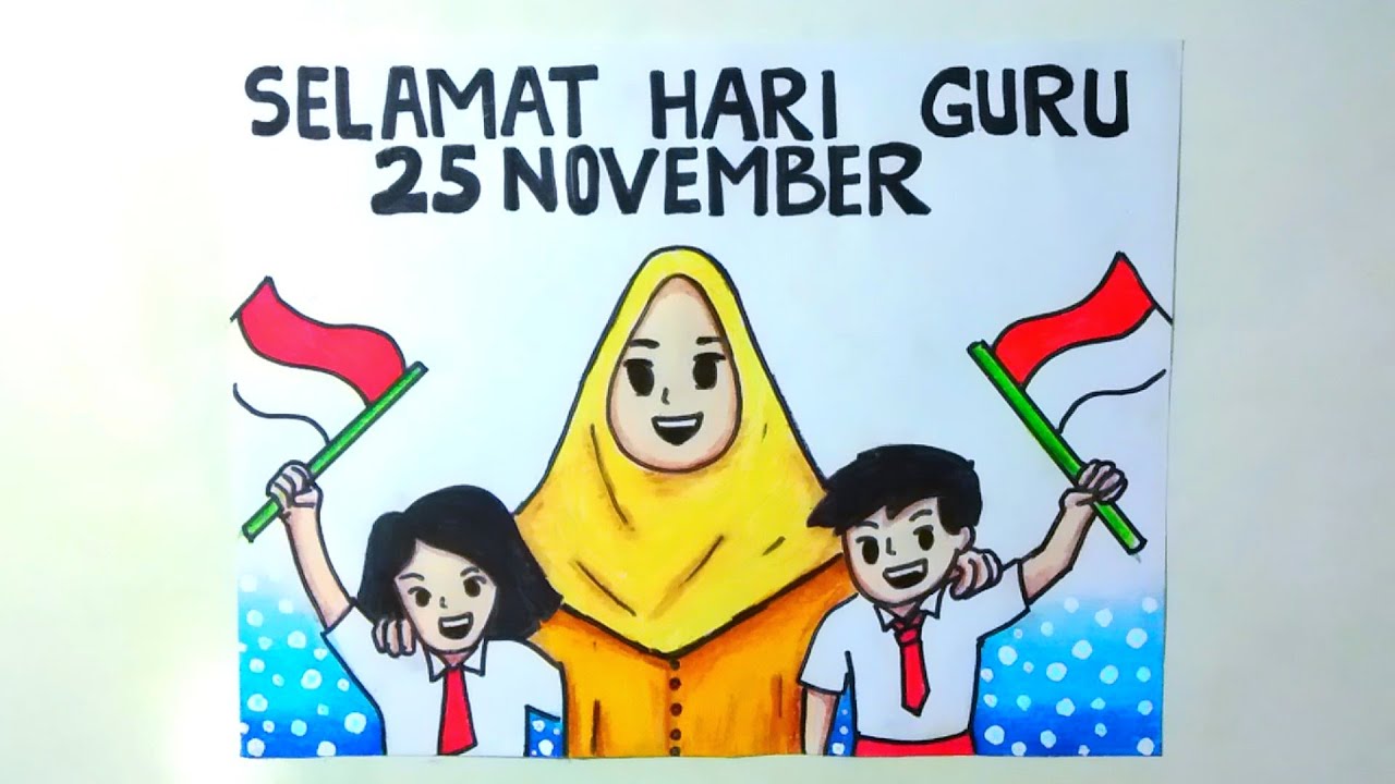 Detail Menggambar Hari Guru Nomer 33