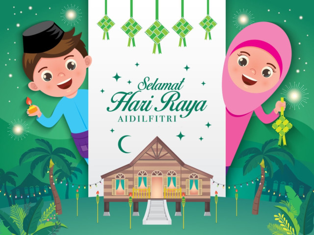 Detail Menggambar Hari Raya Idul Fitri Nomer 41