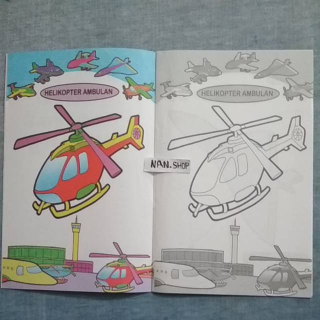 Detail Menggambar Helikopter Untuk Anak Tk Nomer 26