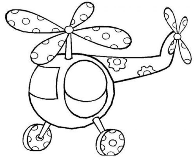 Detail Menggambar Helikopter Untuk Anak Tk Nomer 33