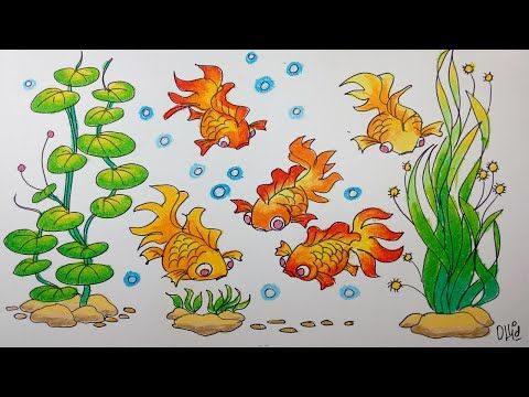 Detail Menggambar Ikan Di Aquarium Nomer 24