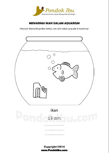 Detail Menggambar Ikan Di Aquarium Nomer 49