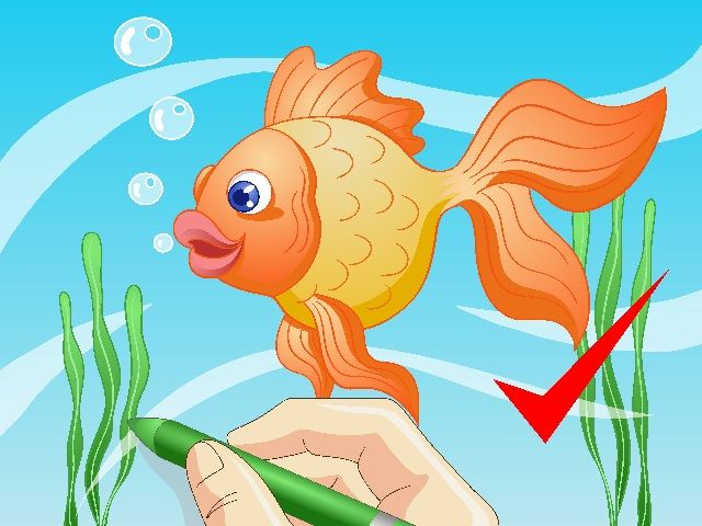 Detail Menggambar Ikan Di Aquarium Nomer 58