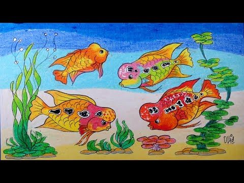 Detail Menggambar Ikan Hias Nomer 33