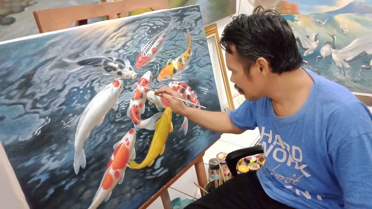 Detail Menggambar Ikan Koi Nomer 39