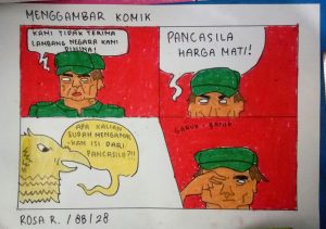 Detail Menggambar Ilustrasi Komik Nomer 32