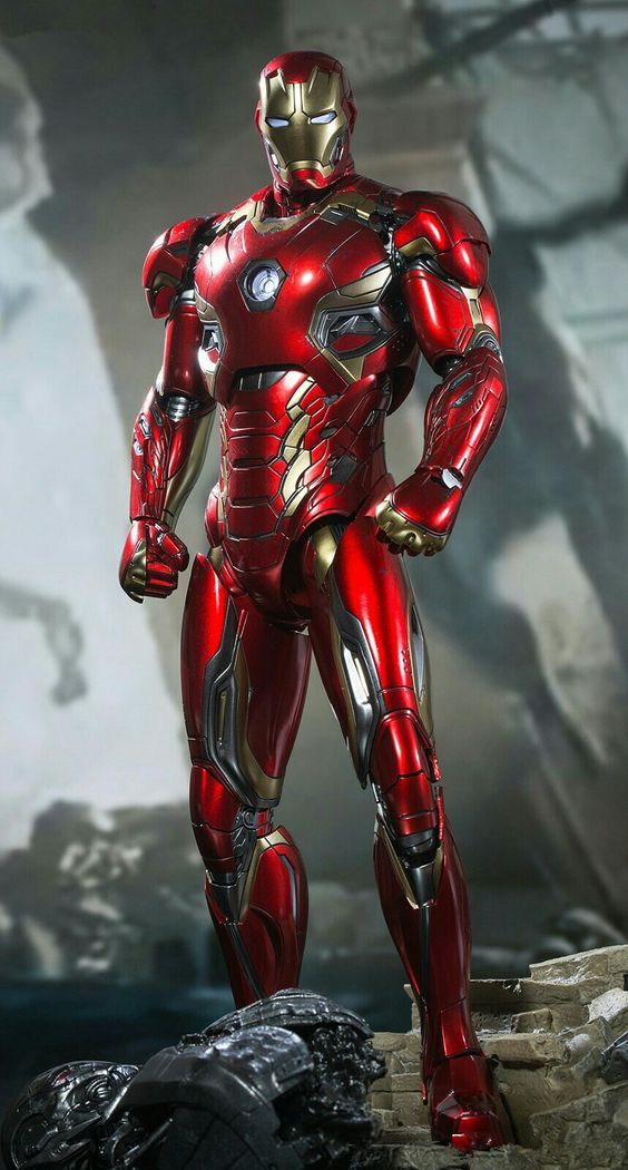 Detail Menggambar Iron Man Nomer 19