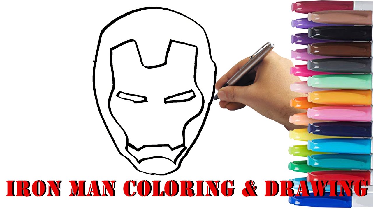 Detail Menggambar Iron Man Nomer 37