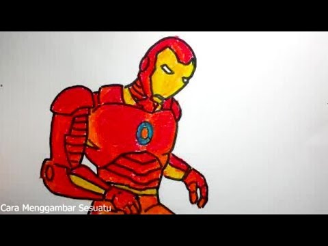 Detail Menggambar Iron Man Nomer 39