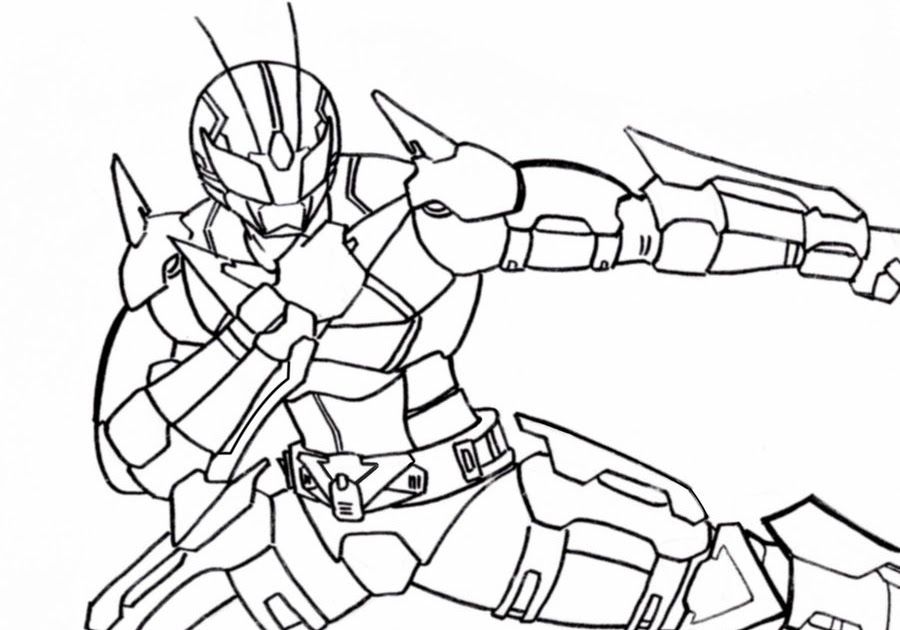 Menggambar Kamen Rider - KibrisPDR