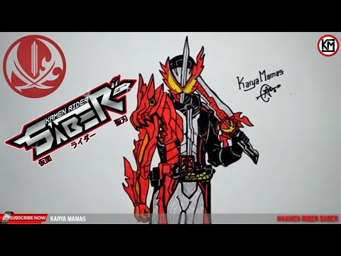 Detail Menggambar Kamen Rider Nomer 2