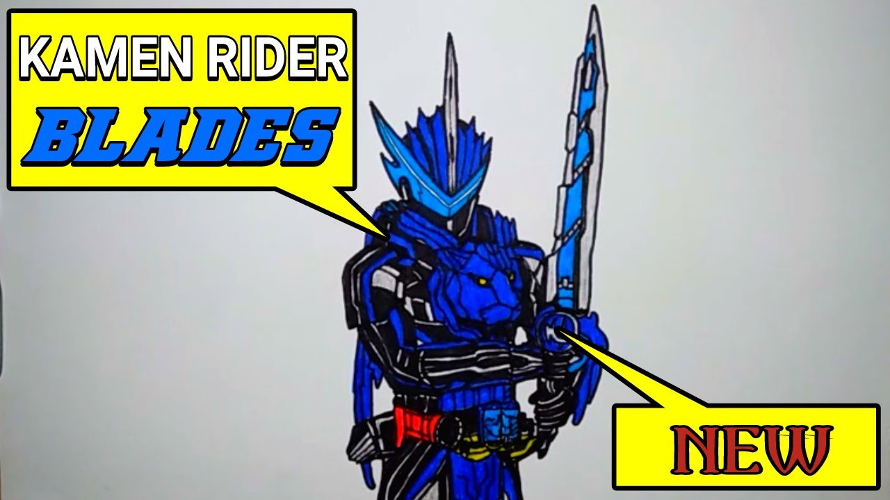 Detail Menggambar Kamen Rider Nomer 6